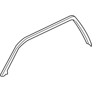 GM 25775613 Upper Weatherstrip