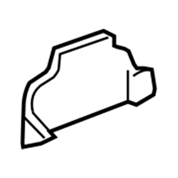 GM 15158950 Filler, Rocker Inner Panel