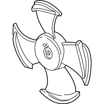 Honda 38611-P8F-A01 Fan, Cooling (Mitsuba)