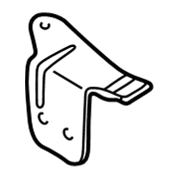 BMW 37-12-1-090-629 Regulating Valve Bracket
