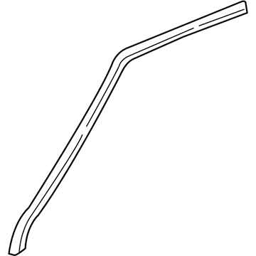 GM 15012833 Weatherstrip, Front Side Door Roof Drip