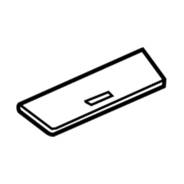 BMW 51-16-7-073-645 Decorating Panel For Ashtray