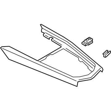BMW 51-16-6-824-610 DECORATIVE TRIM DETAILING