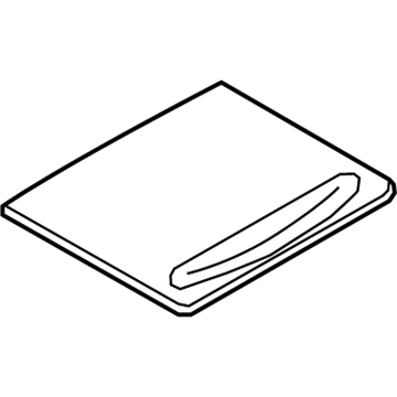 BMW 51-16-6-821-613 STORAGE COMPART.TRIM, ALU ME