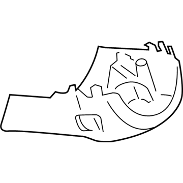 BMW 51-45-9-270-584 Steering-Column Casing, Bottom