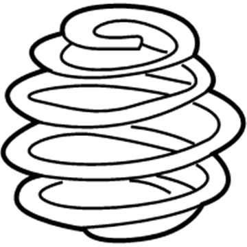 BMW 31-33-1-093-085 Front Coil Spring