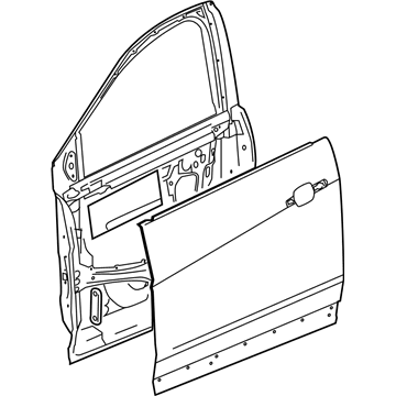 GM 84847912 Door Shell