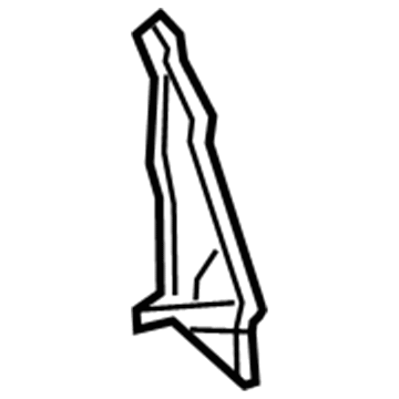 GM 23156966 Inner Panel Baffle