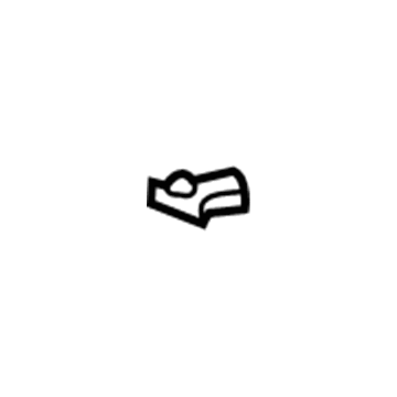 Toyota 69759-20060 Handle, Inside Clip