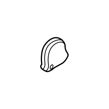 Hyundai 89292-CW000-NNB COVER-SHIELD SEAT INR, RH