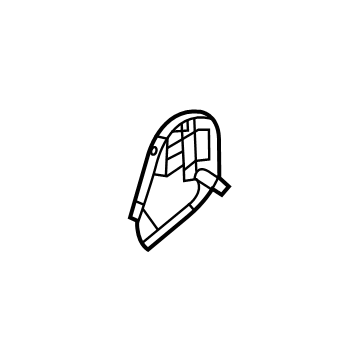 Hyundai 89293-CW000-NNB COVER ASSY-SHIELD OTR, RH