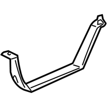 Honda 17522-S9A-000 Band, Driver Side Fuel Tank Mounting
