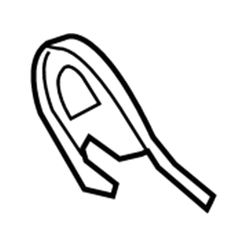 Nissan 87405-CD420 Cover-RECLINING Device, R Outer