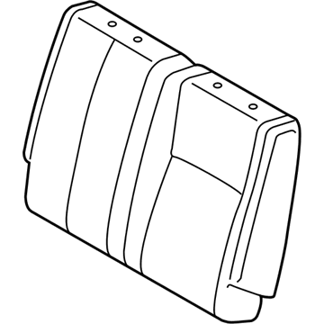Toyota 71078-0C280-B1 Seat Back Cover