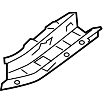 Infiniti G5520-3JAMA Extension-Side Member, Rear RH