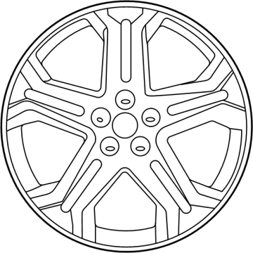 Ford JT4Z-1007-A Wheel, Alloy
