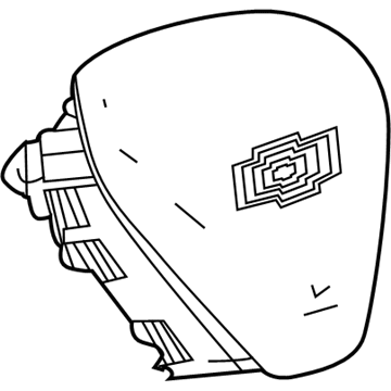 GM 39090515 Driver Air Bag