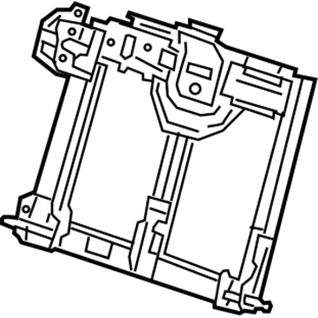 GM 13514181 Seat Back Frame