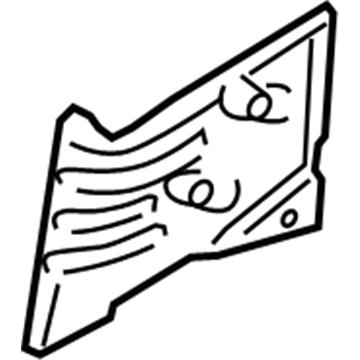 BMW 41-11-7-263-767 Closing Plate, Longitudinal Member, Left