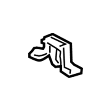 Honda 81261-TA0-A01 Cap, Rail End (Upper)
