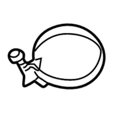 Lexus 96111-10900 Clamp, Hose