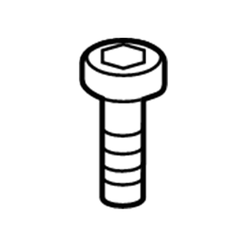 Mopar 6106002AA Bolt-HEXAGON FLANGE Head