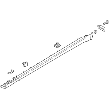 Hyundai 87751-B1001 Moulding Assembly-Side Sill, LH
