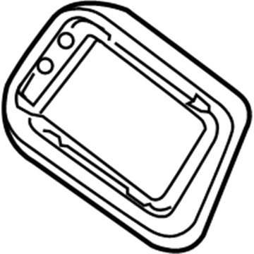 BMW 64-31-9-364-878 Sealing Frame, Bulkhead, Inner