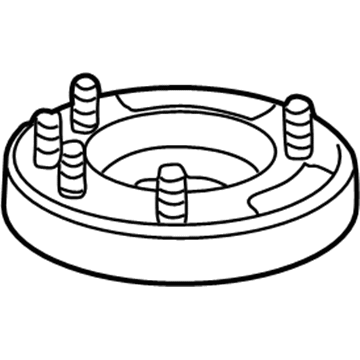 Acura 51675-S84-A01 Base, Front Shock Absorber Mounting (Showa)
