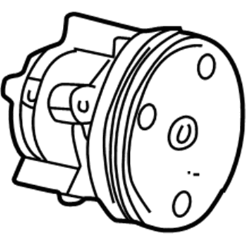 Mopar 53013760AA Pulley-Power Steering Pump