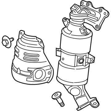 Honda 18150-6CT-A00 CONVERTER ASSY