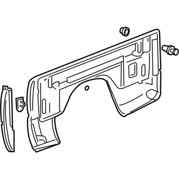 GM 88980679 Side Panel Assembly
