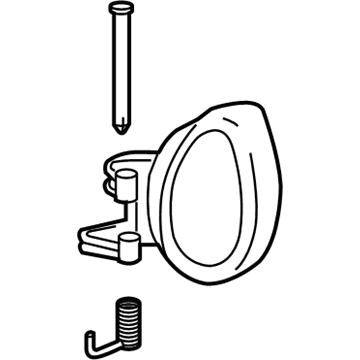 GM 19299613 Handle, Inside