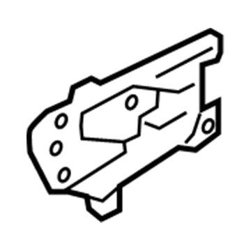 Hyundai 82610-2W000-SDH Interior Door Handle Assembly, Left