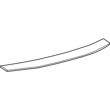 Lexus 76085-24090-A0 Spoiler Sub-Assy, Rear