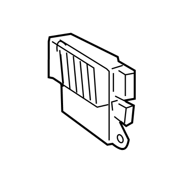 Toyota 89257-K0020 Computer, Cooling Fa