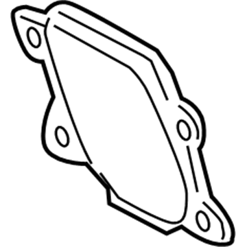 Lexus 86168-53010 Cover, Speaker Mounting