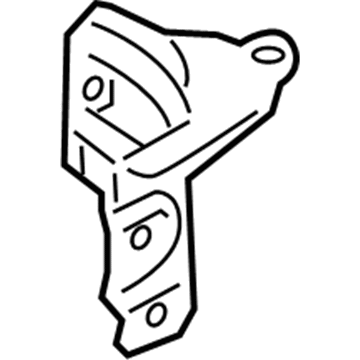 Lexus 61638-53020 Reinforcement, Quarter, Inner, LH