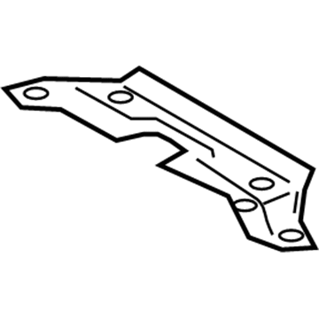 Lexus 64321-53030 Bracket, Package Tray, RH