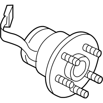 GM 88967288 Rear Wheel Bearing (W/ Bearing & Wheel Speed Sensor)