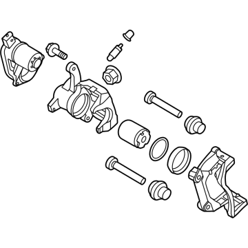 Hyundai 58310-N9A10 CALIPER KIT-RR BRAKE, LH