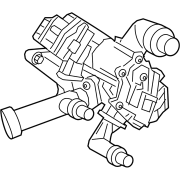 Toyota 16670-WAA03 Heat Exchanger