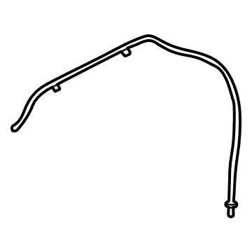 Hyundai 816C0-K5000 HOSE ASSY-SUNROOF DRAIN, LH