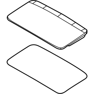 Hyundai 81610-J9000 Sunroof Glass Panel Assembly