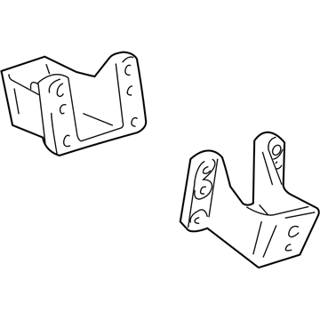 Lexus 12311-50090 Bracket, Engine Mounting, Front NO.1 RH
