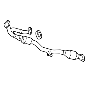 Lexus 17410-31430 Front Exhaust Pipe Assembly