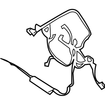 Nissan 24126-EA302 Harness Assembly-Door, Rear RH