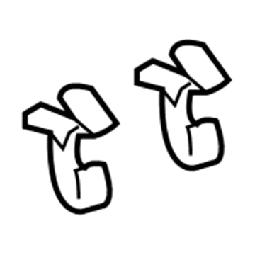 GM 15287102 Upper Cover Clip