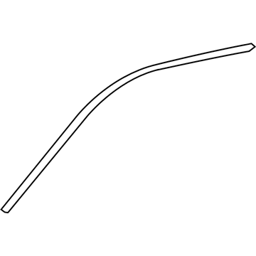 Lexus 75751-50020 Moulding, Front Door Window Frame, Front RH