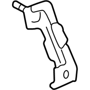 Lexus 53835-60040 Brace, Front Fender To Apron